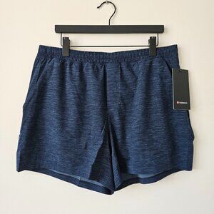 NWT LULULEMON HABM Blue Pace Breaker Shorts 5" Linerless Men's XXL